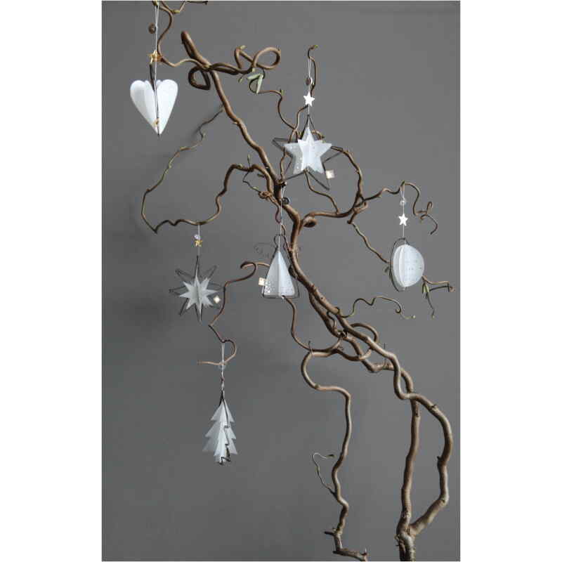 Goodoldfriends Winter Transparent Ornamente 6 Sorten